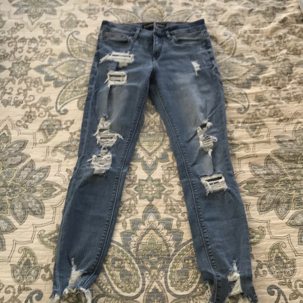 Express Destroyed Skinnies